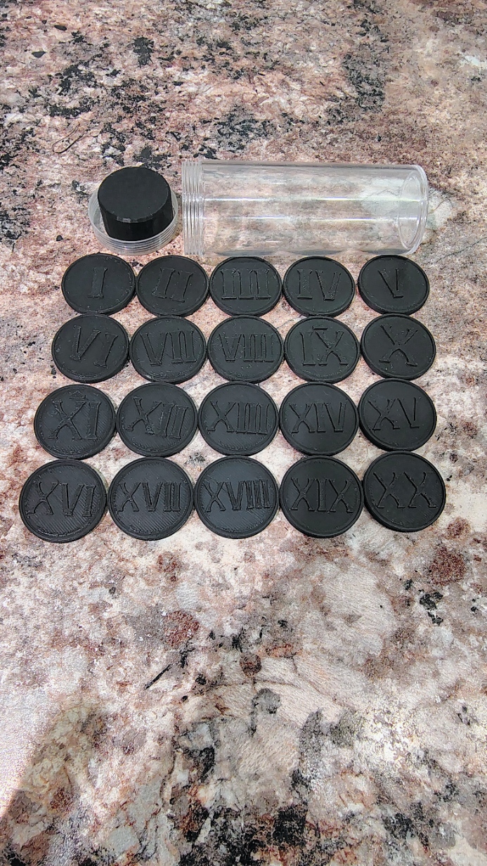 1-20 Token Pack (32 MM)