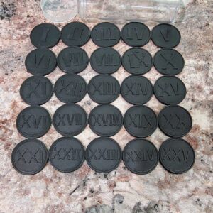 1-25 Token Pack (32 MM)